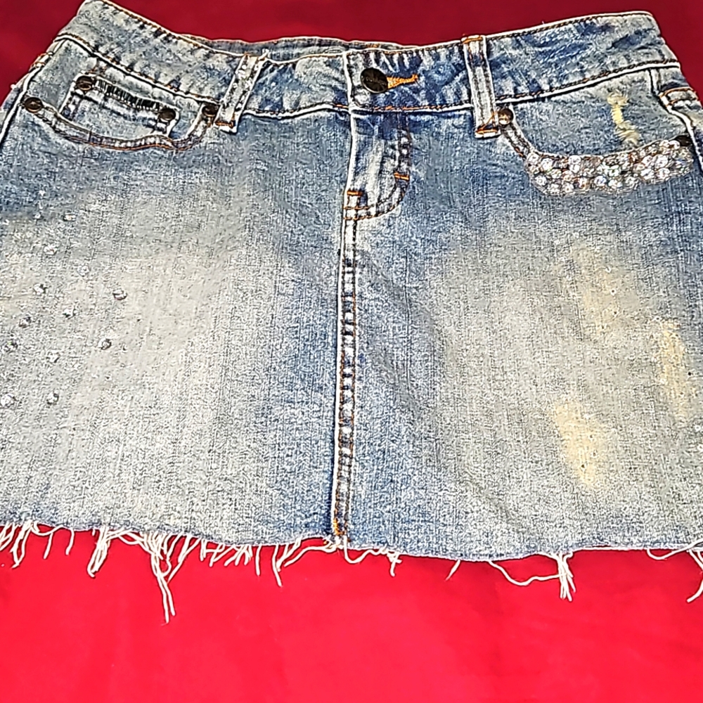 Skirt blue jean